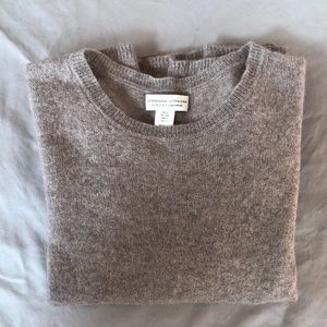 Crew Neck 100% Cashmere Adrienne Vittadini Sweater